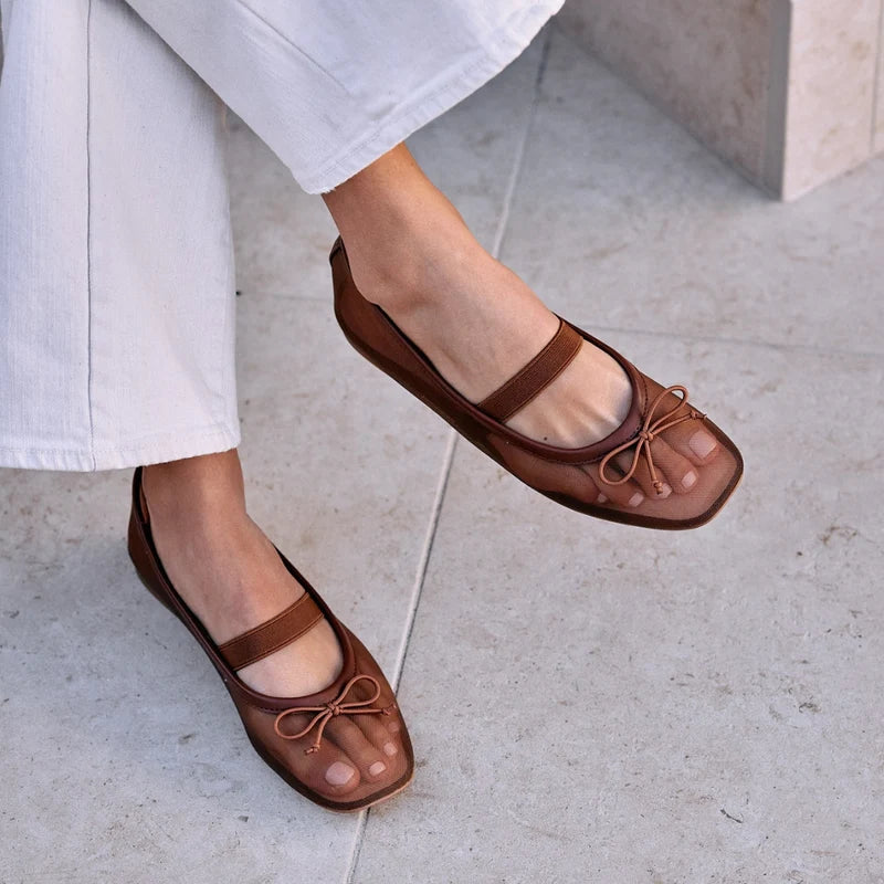 Bronx Mesh Ballet Flats – Coconuts by Matisse