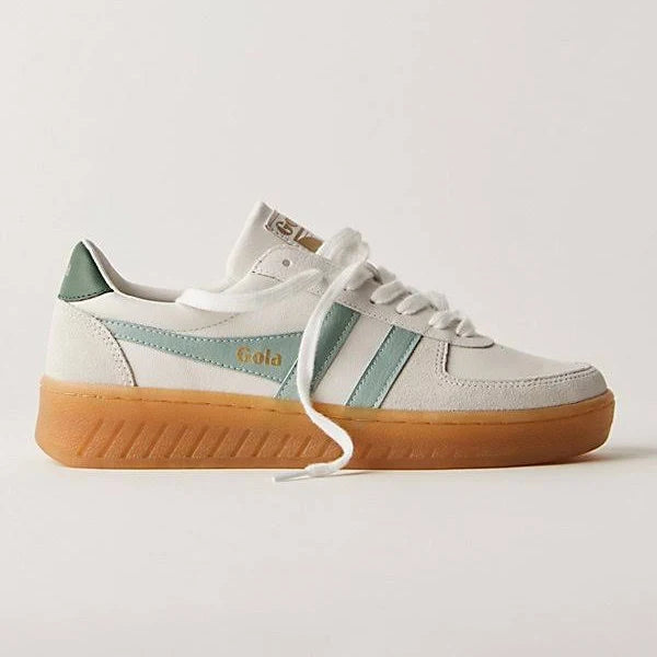Gola Grandslam Elite Sneakers White/Surf/Evergreen