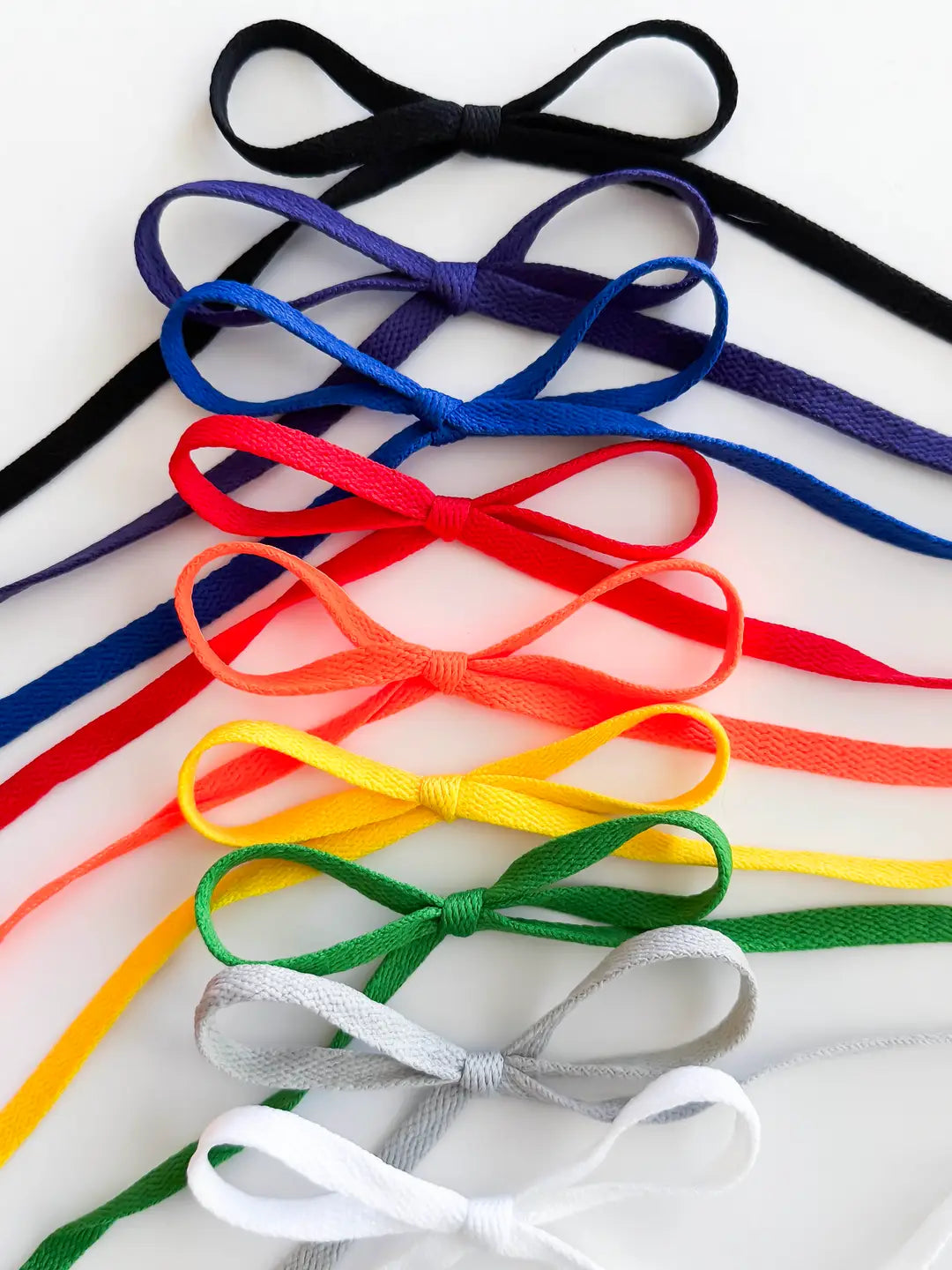 GO TEAM cheerleader lace shoe charm set with gold letters and megaphone on colorful flat laces