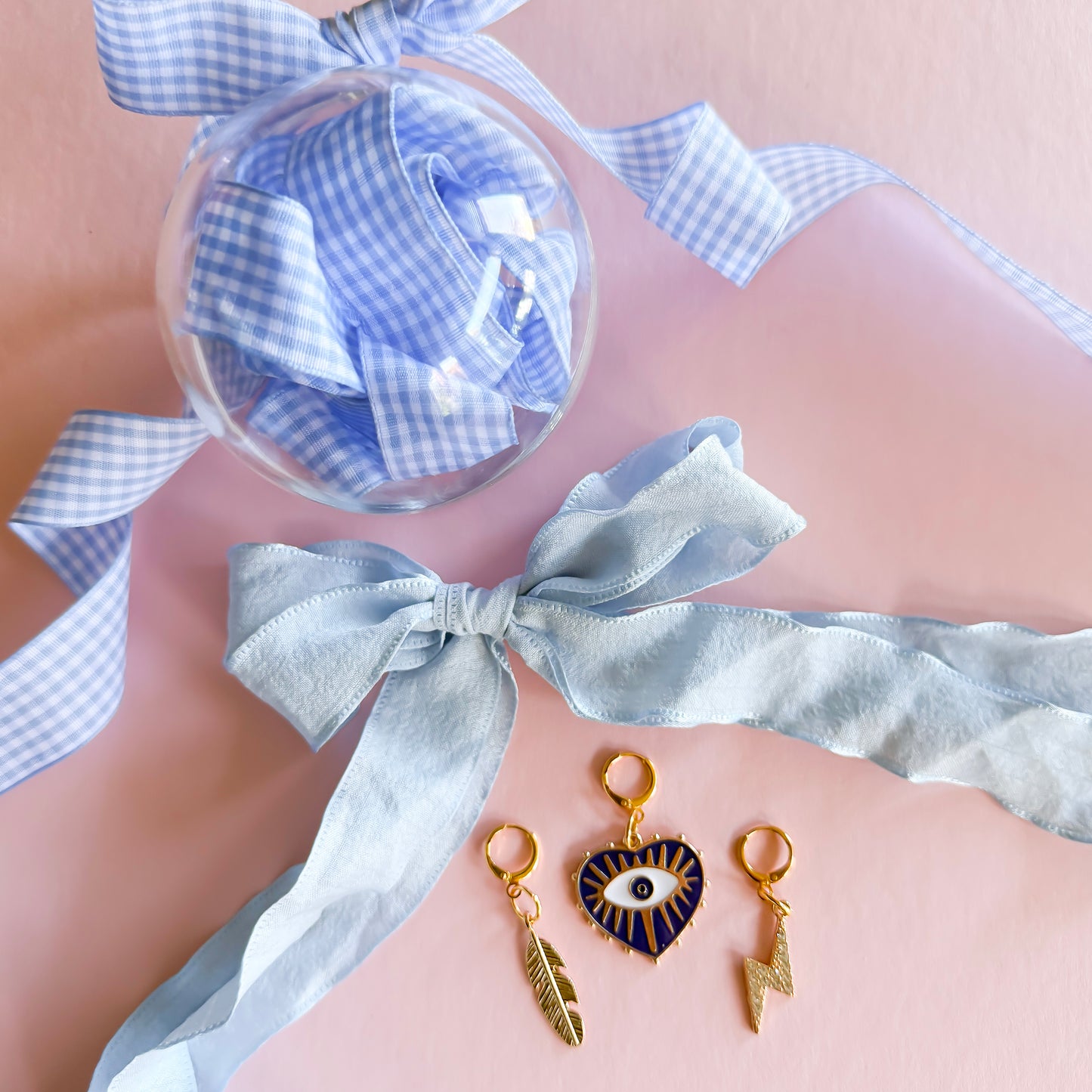 Sneaker Charm Ornament Gift Set – Includes 2 Lace Sets & 3 Charms | Holiday Gift for Shoe Lovers