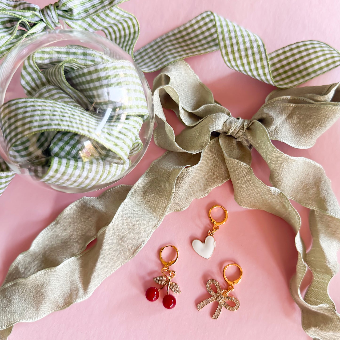 Sneaker Charm Ornament Gift Set – Includes 2 Lace Sets & 3 Charms | Holiday Gift for Shoe Lovers