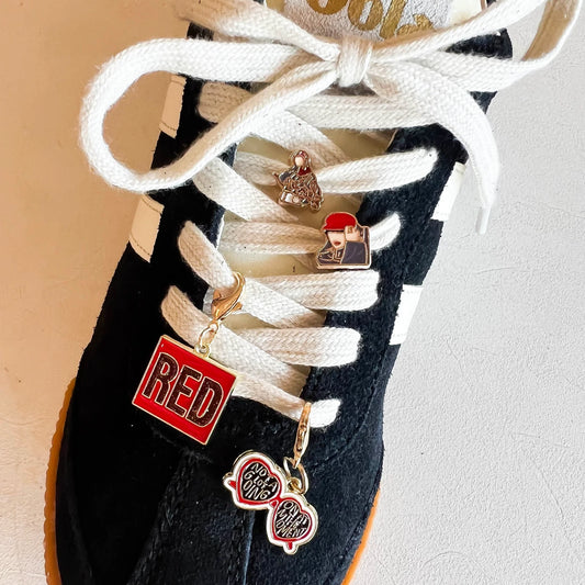 Swiftie Sneaker + Shoe Charm Set – Custom Accessories for Shoes