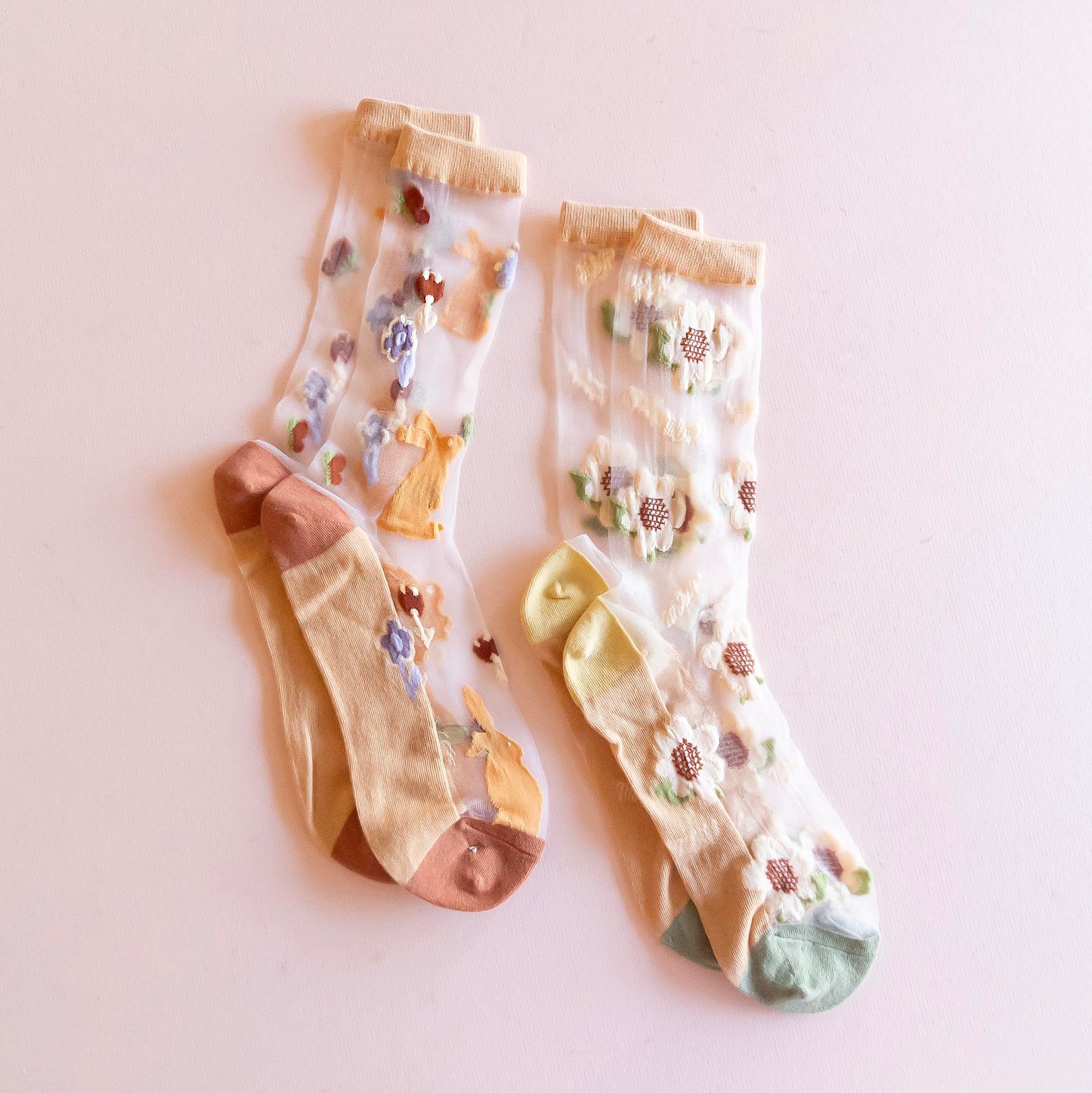 Woodland Glass Sock Set