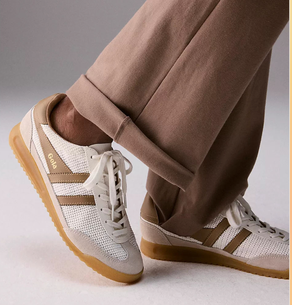 Gola Tornado Zephyr Sneakers | Off White / Light Caramel