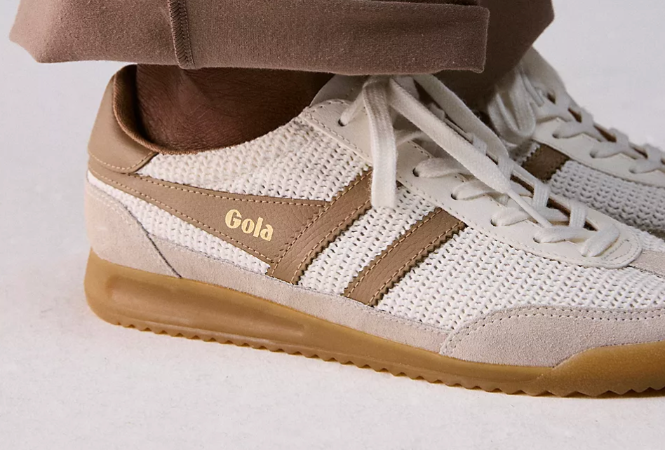 Gola Tornado Zephyr Sneakers | Off White / Light Caramel