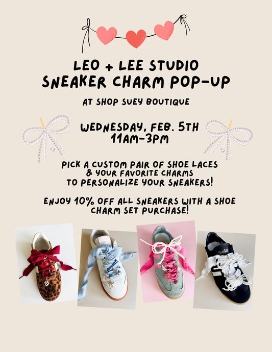 Sneaker Charm POP UP | Feb. 5th | Redlands