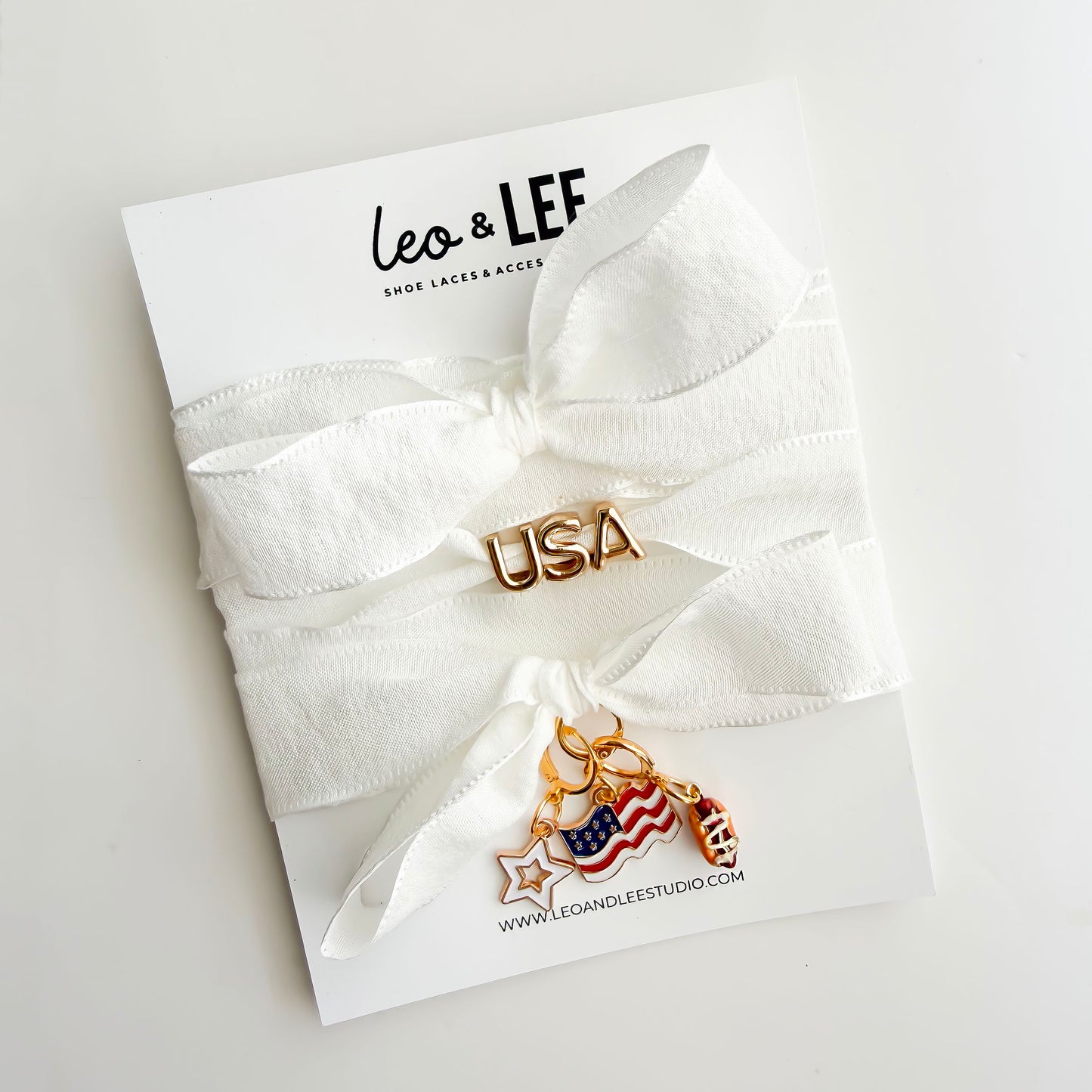 The Americana Charm Lace Sets| USA Charm Sets