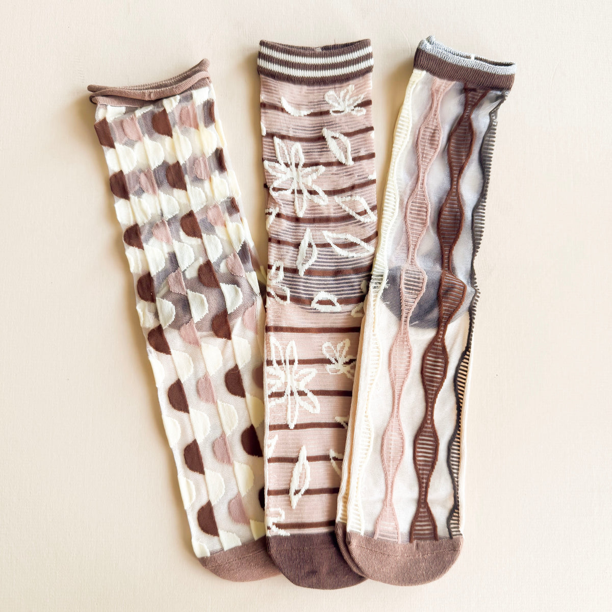 Glass Socks | The Fall Edit Collection