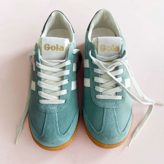 Gola Elan Retro Suede Sneakers – Mint-Green Mist