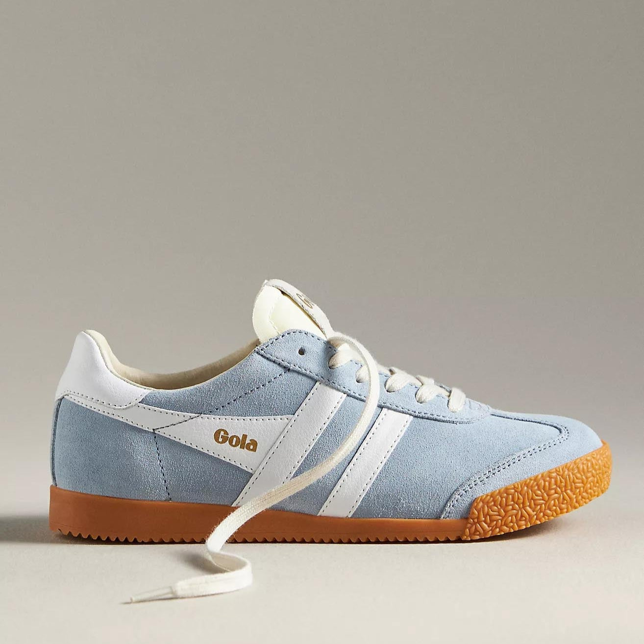 Gola Elan Retro Suede Sneakers – Air White-Blue