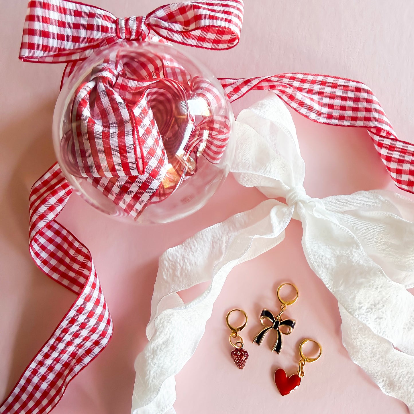 Sneaker Charm Ornament Gift Set – Includes 2 Lace Sets & 3 Charms | Holiday Gift for Shoe Lovers