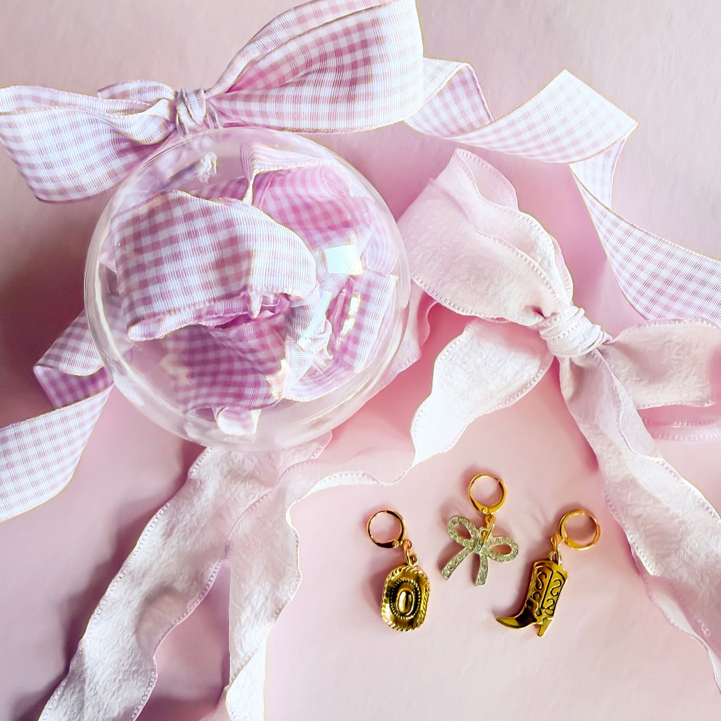 Sneaker Charm Ornament Gift Set – Includes 2 Lace Sets & 3 Charms | Holiday Gift for Shoe Lovers