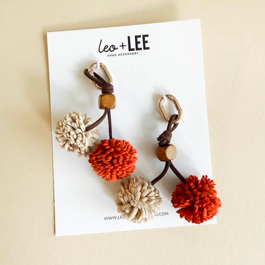Pom-Pom Shoe Charms - Shoe Charm Sets